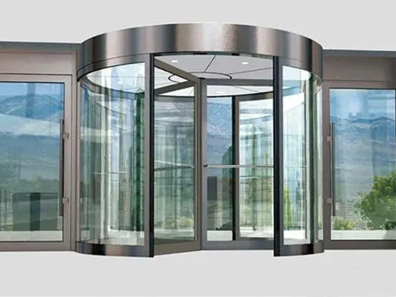 罗氏塔楼的旋转门系统安装案例